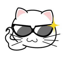 Shiro of Nekotama sticker #900550