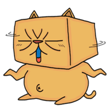 Exotic Cube Cat sticker #900682