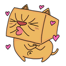 Exotic Cube Cat sticker #900686