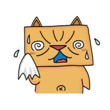 Exotic Cube Cat sticker #900700