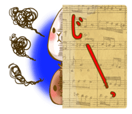 Rabbits Ami and foo sticker #900740