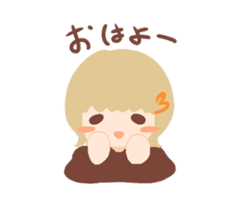 YURUHOWA_Girl sticker #900759