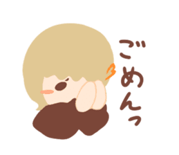 YURUHOWA_Girl sticker #900765