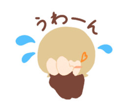 YURUHOWA_Girl sticker #900767