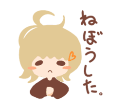 YURUHOWA_Girl sticker #900773