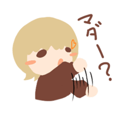 YURUHOWA_Girl sticker #900774