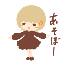 YURUHOWA_Girl sticker #900775