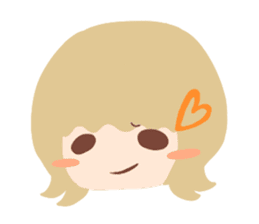 YURUHOWA_Girl sticker #900779