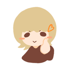 YURUHOWA_Girl sticker #900781