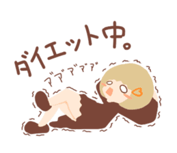 YURUHOWA_Girl sticker #900788