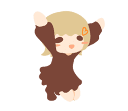 YURUHOWA_Girl sticker #900792