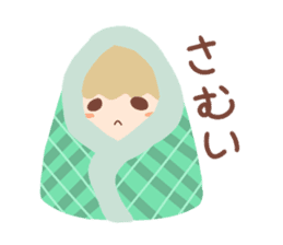 YURUHOWA_Girl sticker #900794