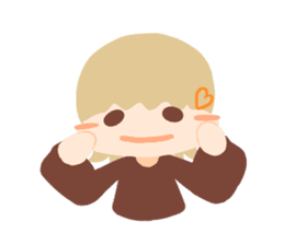 YURUHOWA_Girl sticker #900796