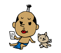 Fundoshi Samurai sticker #900976