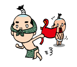 Fundoshi Samurai sticker #900978