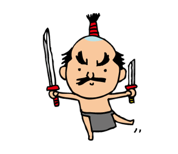 Fundoshi Samurai sticker #900993