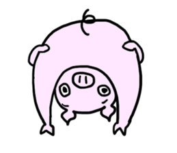 Get pissed! Pig man! sticker #901013