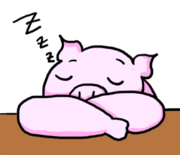 Get pissed! Pig man! sticker #901037