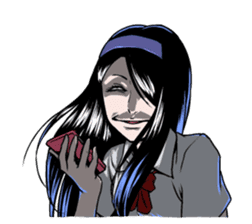 Japanese scary sticker sticker #901284