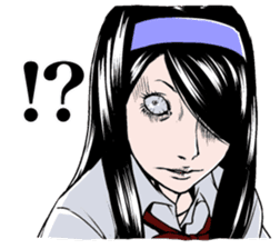 Japanese scary sticker sticker #901285