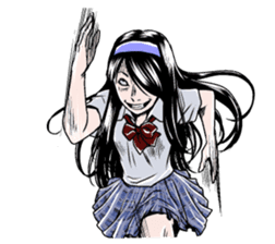 Japanese scary sticker sticker #901290