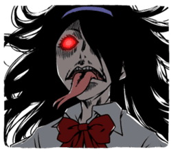 Japanese scary sticker sticker #901301