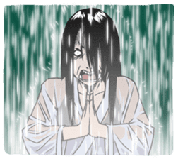 Japanese scary sticker sticker #901306
