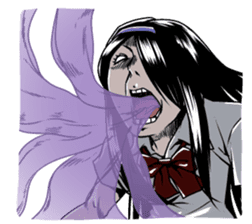 Japanese scary sticker sticker #901308