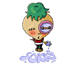 VOODi - the cute voodoo doll sticker #901464