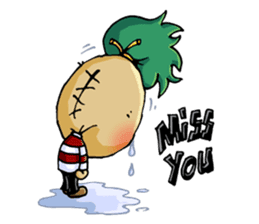 VOODi - the cute voodoo doll sticker #901465