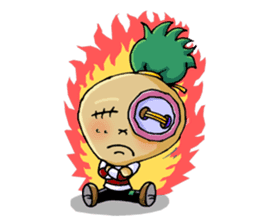 VOODi - the cute voodoo doll sticker #901468