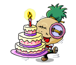 VOODi - the cute voodoo doll sticker #901470