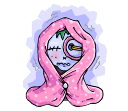 VOODi - the cute voodoo doll sticker #901473