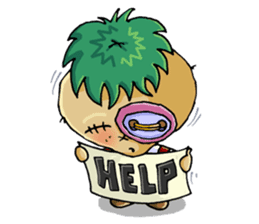 VOODi - the cute voodoo doll sticker #901475