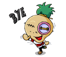 VOODi - the cute voodoo doll sticker #901478