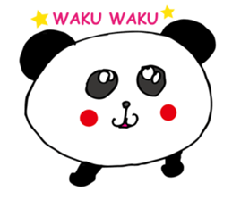 Cute Panda. sticker #902525