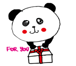 Cute Panda. sticker #902539