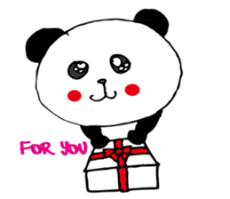 Cute Panda. sticker #902539