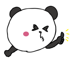 Cute Panda. sticker #902543