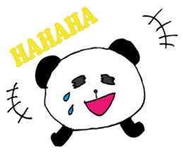Cute Panda. sticker #902549