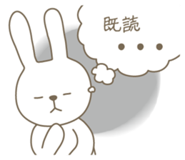 peep rabbit sticker #903766