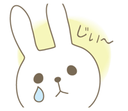 peep rabbit sticker #903768