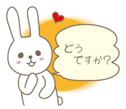 peep rabbit sticker #903778