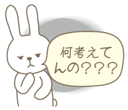 peep rabbit sticker #903793