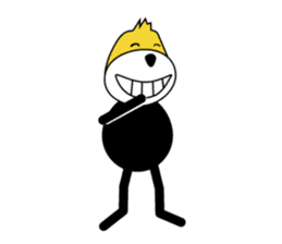 Yellow Grinch 2 sticker #903799