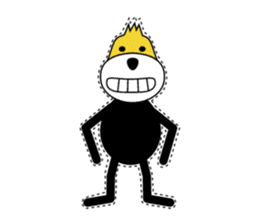 Yellow Grinch 2 sticker #903806