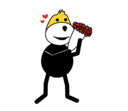 Yellow Grinch 2 sticker #903814