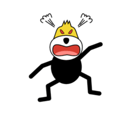 Yellow Grinch 2 sticker #903816