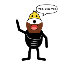 Yellow Grinch 2 sticker #903826