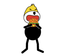 Yellow Grinch 2 sticker #903829